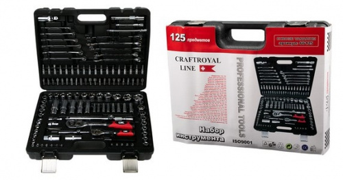 Набор инструмента ST 125 пред. CraftRoyal  66125